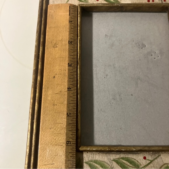 Christmas Conservatory Target Holiday Holly Berry Wood Picture Frame - Picture 5 of 7